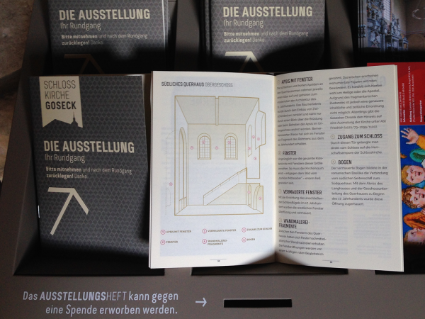 Lenz, Stiftung, Kocmoc, Denkmal, Goseck, Schloss, Kloster, Kirche, Rekonstruktion, Visualisierung, Rendering , Ausstellung